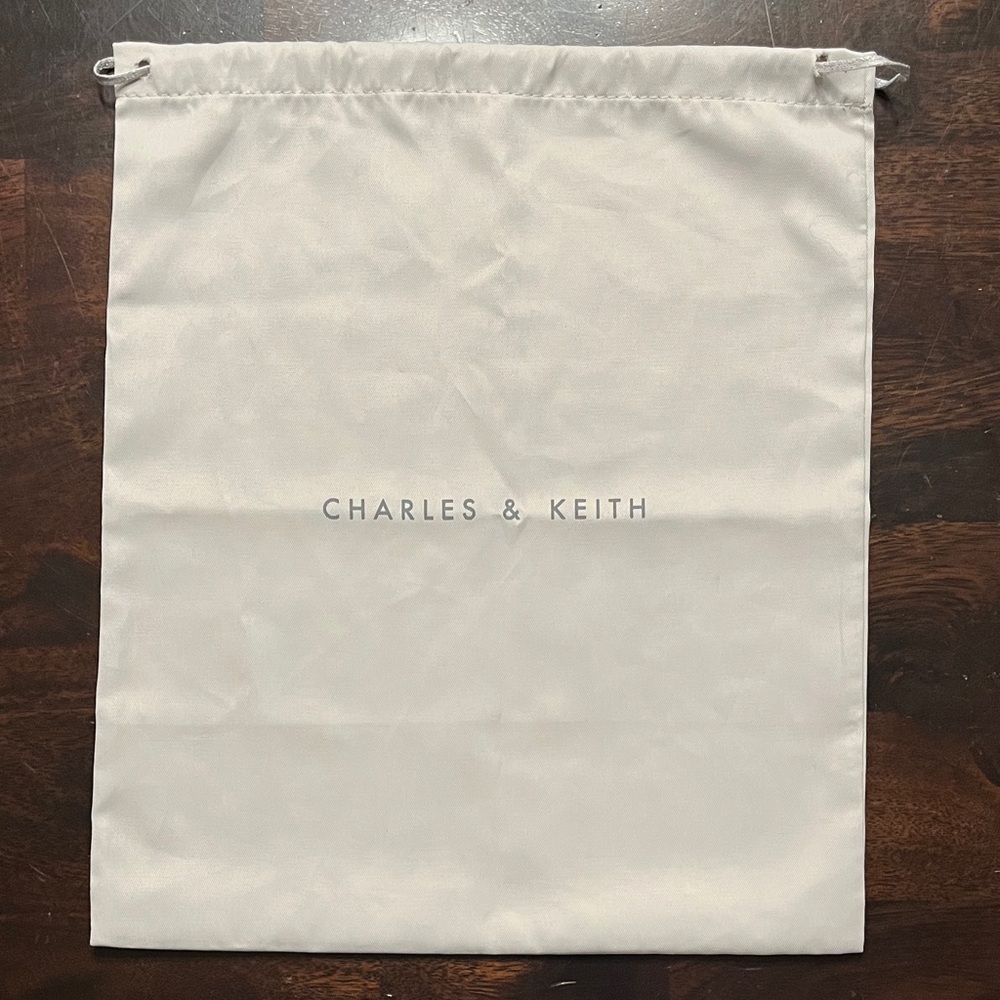 Charles & Keith Dust Bag 12” Wide x 15” Tall